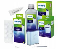 Philips Saeco filtrų rinkinys CA6903, nukalkinimo skystis CA6700, tabletės, tepalas