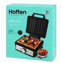 Vaflių keptuvė Hoffen WM-6012 1600 W juoda 2 vafliai