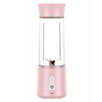 Nešiojamas blenderis Tourist, stiklinė 500 ml, 150W, belaidis, USB, rožinis