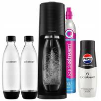 Vandens prisotinimo aparatas SodaStream TERRA, 2 buteliai 1L, PEPSI MAX sirupas