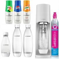 Gazuoto vandens aparatas Sdastream Terra White rinkinys