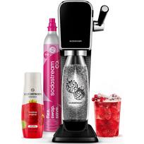 Gazuoto vandens aparatas Sodastream ART Black Malina Zero Mpack