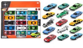 15 metalinių sportinių automobilių modelių, 1:64