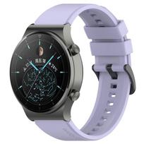 22 mm oficialus silikoninis laikrodžio dirželis Huawei Gt2 Pro sportiniam dirželiui apyrankė Huawei Watch 4 3 GT2 3 GT3Pro 46 mm 43 mm Gt 2 Pro Huawei Watch GT2 pro violetinė