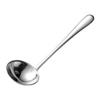 Nerūdijančio plieno šaukštas didelis karšto puodo sriubos samtis ramen makaronų semtukas ilga rankena valgomasis šaukštas virtuvės įrankis S sidabras