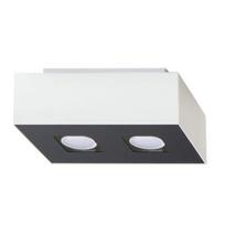 Sollux Lighting lubinis šviestuvas Mono 2, baltas/juodas