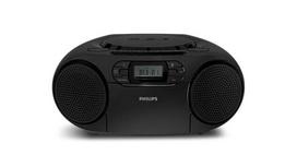 Magnetola Nešiojamas CD boombox Philips TAZ2500/10 su kasečių grotuvu, „Bluetooth“, DAB+/FM, USB