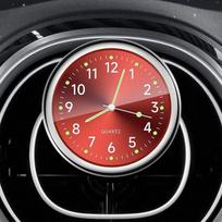 Prietaisų skydelio kvarcinis laikrodis 40mm elektroninis laikrodis Naujas automobilio laikrodis Auto mėlyna