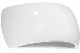 Sollux Lighting sieninis šviestuvas Pontius, baltas