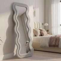 Veidrodis Mundo Oval, baltas