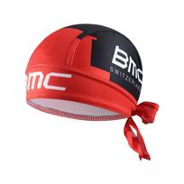 Cycling Cap Bandana Lightweight Breathable Fabric Moisture Wicking Sweat Absorption Adjustable Fit Headwear for Outdoor Sports One Size raudona