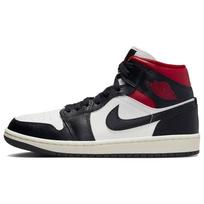 (WMNS) Air Jordan 1 Mid 'Black Sail Gym Red' Women's BQ6472-061 EU 36.5