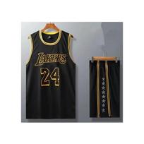 (Black 24#, 130cm) Lakers Kobe Bryant adult and children's jersey set 110cm
