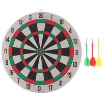 1Set New Dart Board & Darts Game Set Perfect For  Cave Game Room Kids Decoration one size gray