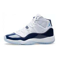 Jordan 11 Retro UNC Win Like 82 GS 378038-123 35.5 white