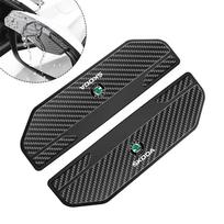 2 vnt. anglies pluošto automobilio galinio vaizdo veidrodėlio apsaugos nuo lietaus Skoda Octavia Kodiaq Kamiq Fabia RS Rapid Yeti Karoq Vision hkpx25 gray
