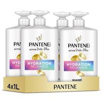 Pantene Pro-V Hydration Recharge Šampūnas, 4x1000 ml