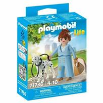 Playmobil 71736 Moteris su dalmatinu