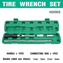 Automotive tire wrench, labor-saving disassembly tool, extended tire change cross socket set, special tire disassembly wrench