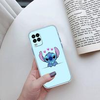 MH84 Lilo Stitch telefono dėklas, skirtas Motorola G34 G32 G31 G14 G15 G84 G62 E32 G24 G72 G71 G73 G85 G200 G60 G52 G51 G50 G42 G41 G32 G30 Moto G15 juodmedis