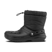 Crocs Unisex Classic Lined Neo Puff Batai Juodi Su Pamušalu Komfortiški Įslystami Batai 206630-060 42-43