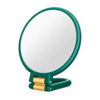 50X Magnifying Makeup Mirror Portable Folding Double-Sided Vanity Mirror Adjustable Women Wall Hanging Handheld Desk Cosmetic Mirror žalia