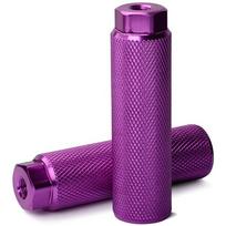 Anti-Skid Rear Pegs BMX Pegs Stunt Pegs Bike Lead Foot Bicycle Axle Pedal Bike Foot Pegs Bike Pegs violetinė