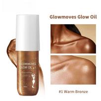 Moisturizing Brightening Shimmer Body Oil Liquid Highlighter Body Shimmer 100ml #1 warm bronze