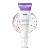 KOEC Caviar PDRN Moisturizing Capsule Cream Anti-Wrinkle Firming Repair Hydrating Face Cream 30 Capsules 50ml