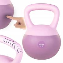 DrFit Kettlebell svoris 10 kg, violetinis