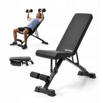 Meteor BCH-100 reguluojamas sulankstomas treniruočių suolelis iki 150 kg