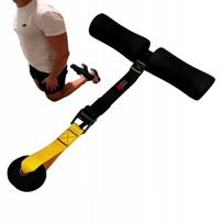 MuscleForge Nordic Curl treniruoklis kojų dvigalviams raumenims, laikiklis atsilenkimams su durų tvirtinimu
