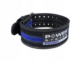 POWER-SYSTEM Sunkiosios atletikos diržas Powerlifting Belt-Blue-L