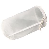 Daugkartinio naudojimo nailoninis smulkaus tinklelio maisto sietelio filtras maišelis kavai, riešutams, pienui, 4 dydžiai 20*20cm white