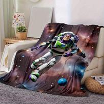 1 vnt., Žaislų istorija Bazas Lightyear kosminio nuotykio pledas Puikiai tinka namų dekoravimui, sofos užvalkalas, naudojimui lauke, kelionėms 80cmx120cm gray