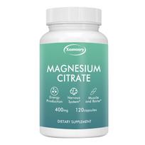 Magnesium Citrate 400 mg, Extra Strength ,Essential Mineral to Support Heart, Muscle, and Digestion 120