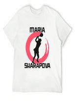 Team Maria Sharapova T-Shirt Tops Boys Animal Print Cotton Man T-Shirts unisexs Big And Tall T Shirts S įvairiaspalvis