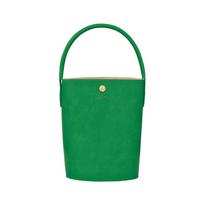 Longchamp 17 Vienspalvė Trumpa Rankena Užsegama Spaudėmis Odinė Kibiro Formos Rankinė Maža Moteriška Rankinė Žalia 10161HYZ129 Basic Set (Bag+Dust Bag) blue