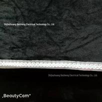 Black Electric Blanket, 110V Single Person, Comfortable Golden Velvet, Thickened Quality 145cm x 65cm white