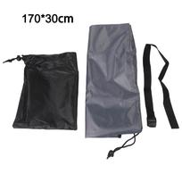 170*35 Cm Waterproof Umbrella Cover Heavy Duty Cover Breathable Material Drawstring Design For Outdoor Umbrellas Gray