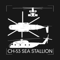 CH53 Sea Stallion Military Transport Helicopter TShirt 100 Cotton ONeck Summer Short Sleeve Casual Mens Tshirt Size S3XL S
