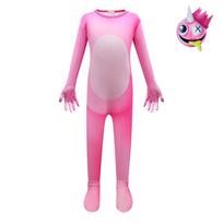 Roblox Rainbow Friends Jumpsuit Costume For Kids Perfect For School Performances And Role Play 150cm rožinė