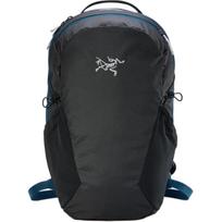 Arcteryx Mantis 16L Brand Logo Hard Back Design Climbing Backpack Outdoor Bag Unisex backpack Black Sky-Blue X00001063606LODESTAR Black & Azure Blue
