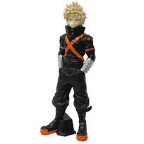 BANPRESTO Season 7 Katsuki Bakugo Figure - Anime Model Toy in Genuine Boxed Packaging black