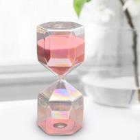 Glass Sand Timer for Home And Office Decor 15min white