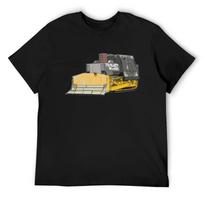 Killdozer vikšrinis Atgal Unisex Marškinėliai muitinės muitinės susikurkite savo mėlyno archyvo kompresiniai marškinėliai vyrams XXXXL juoda