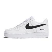 Nike x Supreme Air Force 1 Abrasion Resistant Low top Skateboard Shoes Unisex White CU9225-102 39