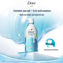 Dove Glacier Sea Salt White Grapefruit Shower Gel