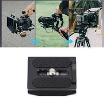 Quick Release Plate Fit for DJI RS 3 Mini Stabilizer Head Camera Tripod Mount Adapter gray