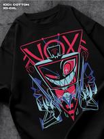 Hazbin Hotel Vox Marškinėliai 4XL gray